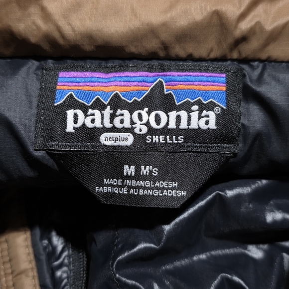 Patagonia Down Sweater Jacket Moose Brown Size Medium - Picture 3 of 3